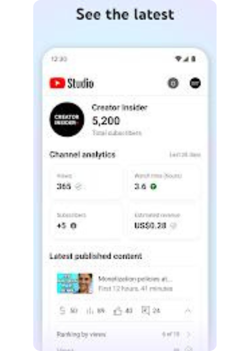 تحميل استوديو يوتيوب 2024 YouTube Studio اخر اصدار مجانا 6